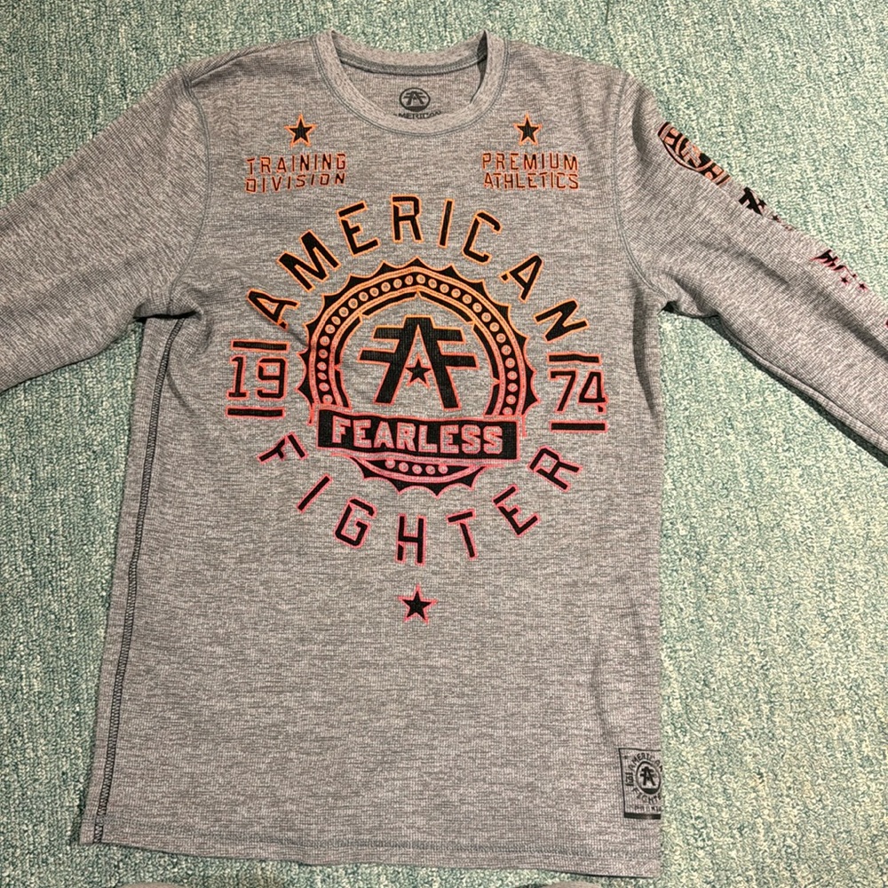 American fighter long sleeve